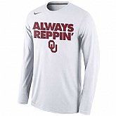 Oklahoma Sooners Nike Always Reppin Long Sleeve WEM Top - White,baseball caps,new era cap wholesale,wholesale hats